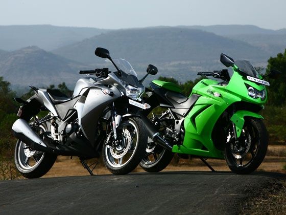 Compare honda cbr250r and kawasaki ninja #7