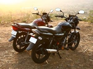 Bajaj discover 125 dtsi vs honda shine #5