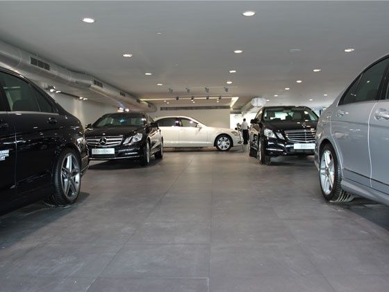 Mercedes benz showroom in delhi #4