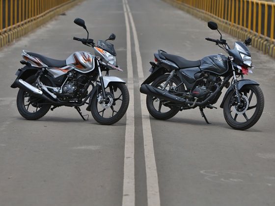 Best bike honda shine bajaj discover #2