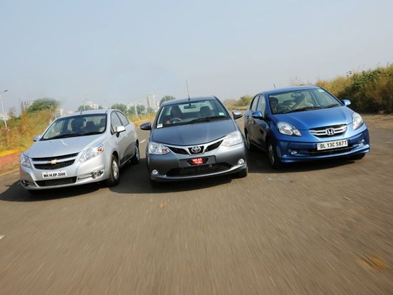 Chevrolet sail vs honda amaze #2