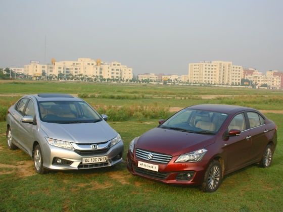 Compare maruti dzire and honda city #5