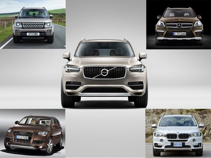 Volvo xc90 vs mercedes benz r class #2