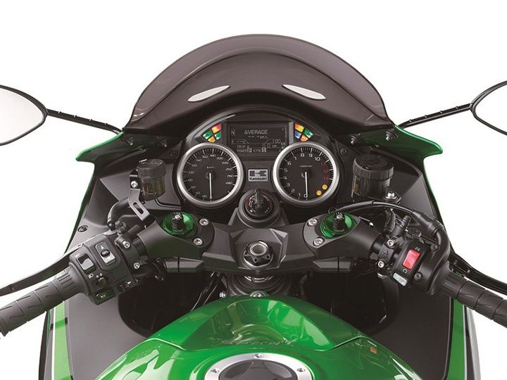 2016 Kawasaki Ninja ZX-14R instrument console