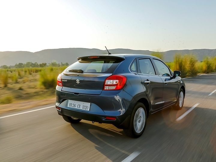 Maruti Suzuki Baleno rear action