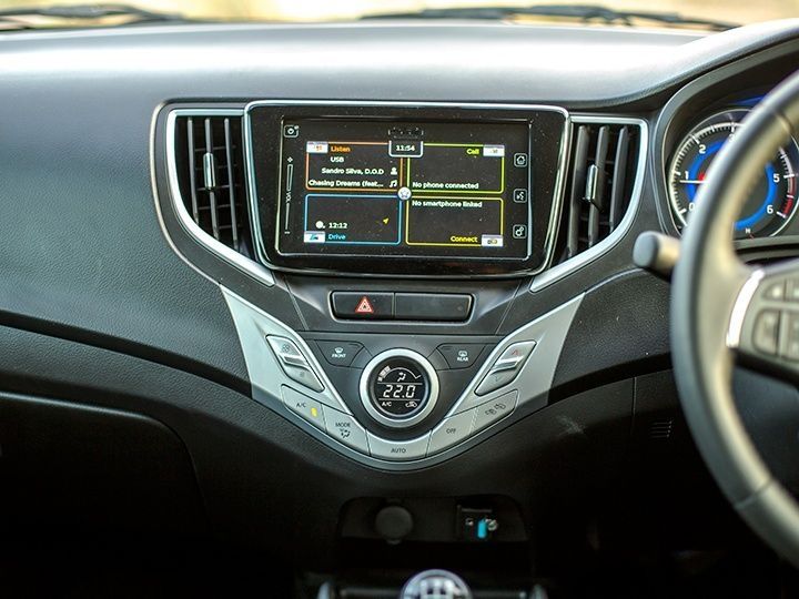 Maruti Suzuki Baleno centre console