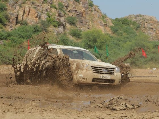 Ford endeavour off roading #10